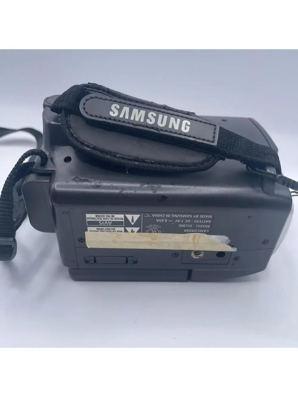 Samsung SCL906 Hi8 NTSC 8mm Camcorder W/O Charger! Parts Only Untested